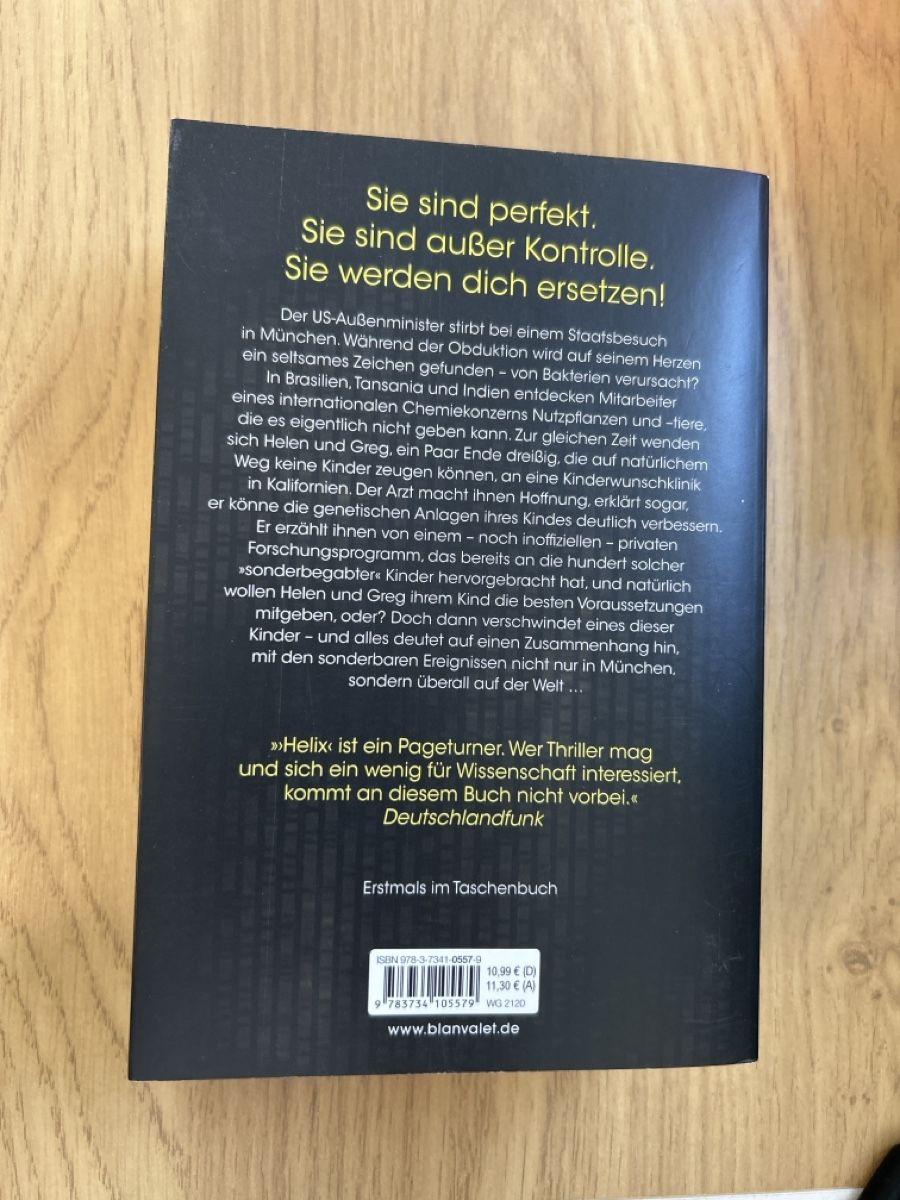 Libri: Marc Elsberg - Helix – Usato da Uznach venduto da nerkic 1