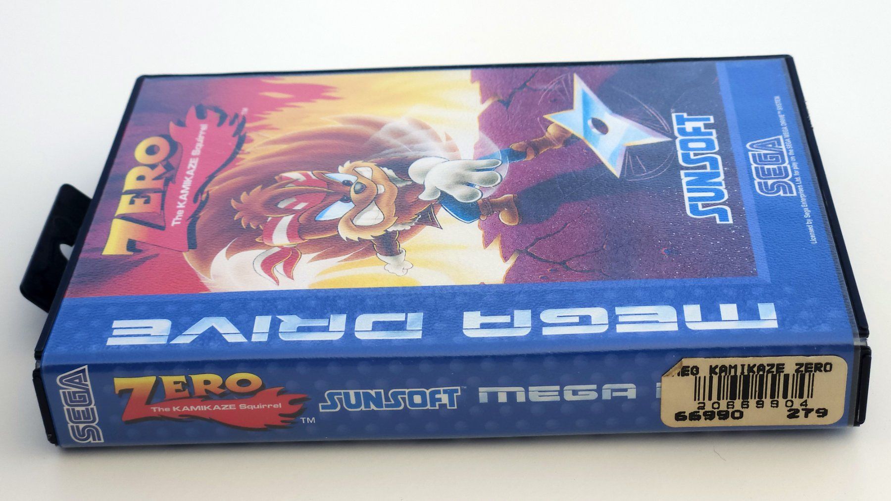 Sega Giochi: Zero The Kamikaze Squirrel - Mega Drive – Usato da Autigny venduto da zel_gvl5 6