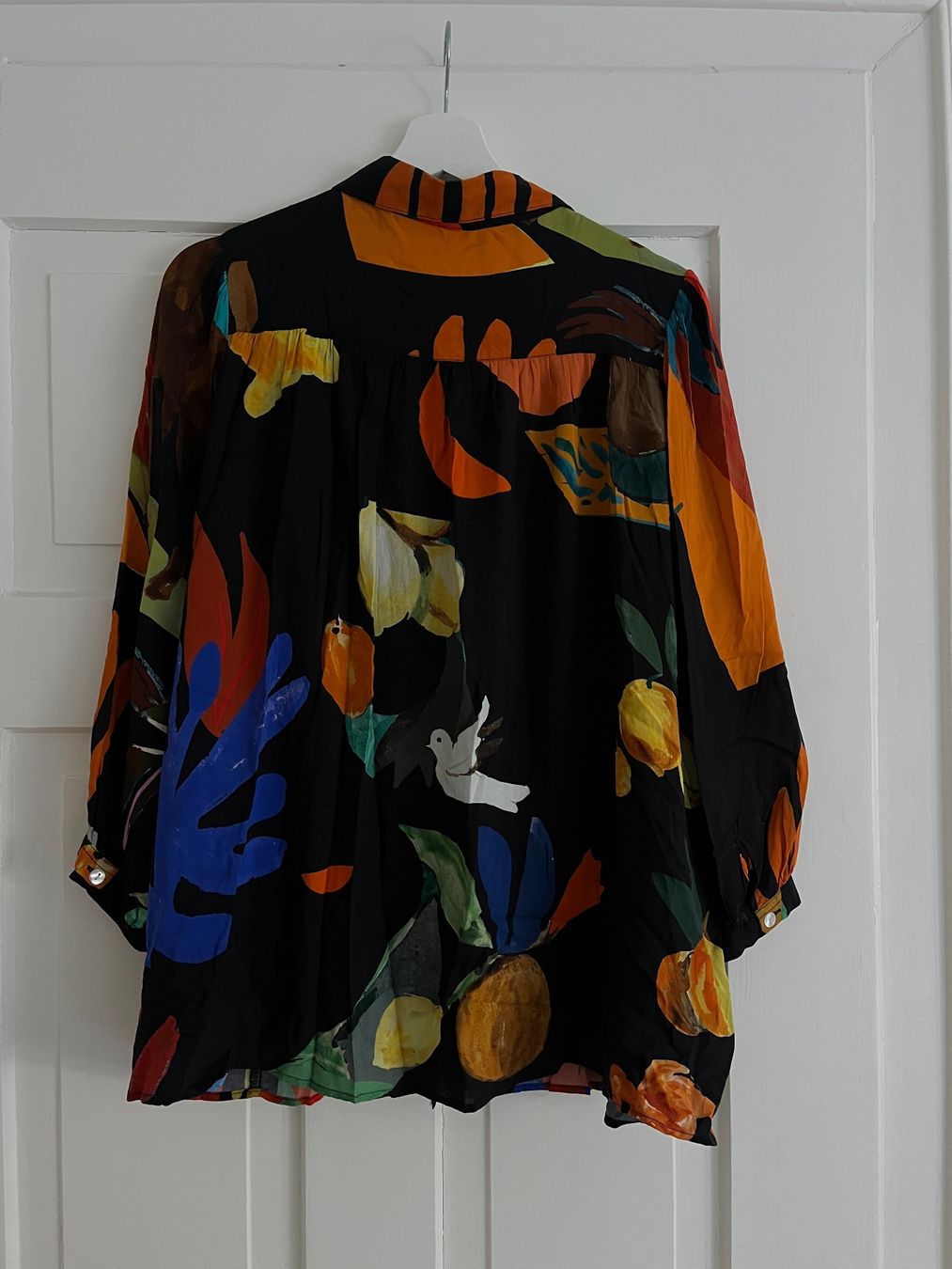 Camicette: G.Kero Paris Bluse Gr. M – Statement Print – Usato da Zürich venduto da bretxo 1