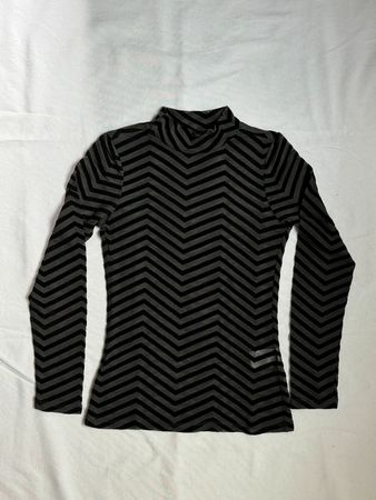Mesh Rollkragenshirt langarm eng von YAYA  Gr. XXS