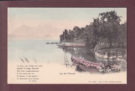 LAC DE THOUNE - Poème