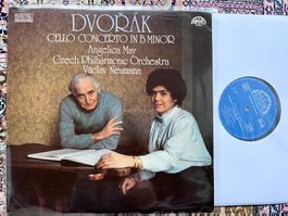 Dvorak Cello Concerto Angelica May LP GEWASCHEN TOP