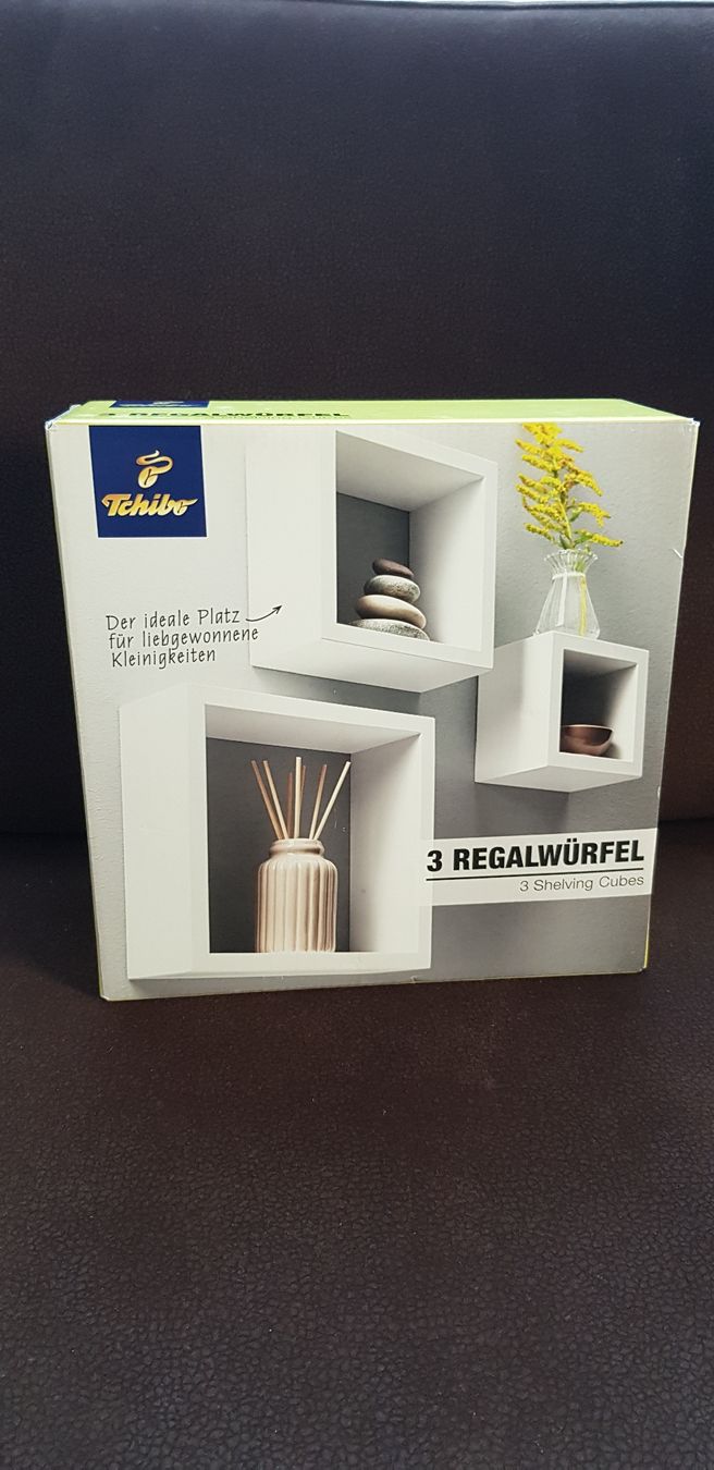 Scaffali: Neu: 3 Regalwürfel von Tschibo – Nuovo e nell'imballaggio originale da Zürich venduto da sb_t28m