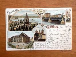 Litho. Souvenir de Genève, ZNr.60B,