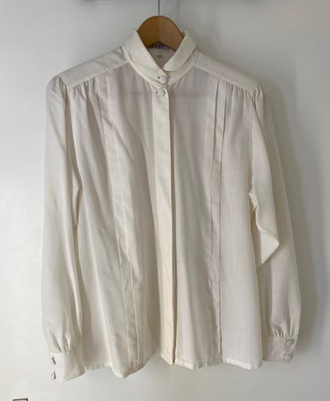 Jobis Damenbluse Gr. 42 - 60% Schurwolle