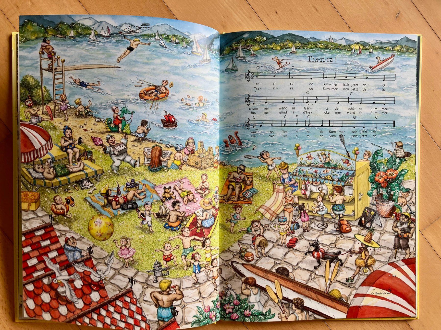 Libri: "D'Zyt isch da !" : Schweizer Kinderlieder – Usato da Winterthur venduto da Barunggeli 6