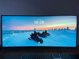 Dell 34 Zoll Monitor P3421W USB-C 3440x1440 guter Zustand