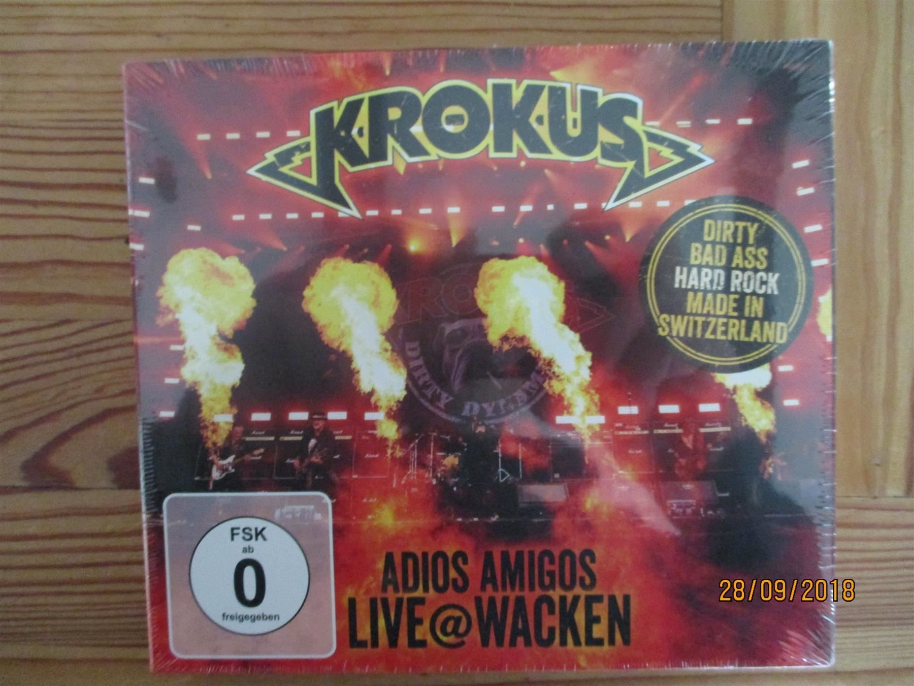 CD: Krokus - Adios Amigos – Nuovo e nell'imballaggio originale da Liestal venduto da Disc-Point