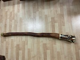 Sehr schönes Didgeridoo, aus einem Stück Holz