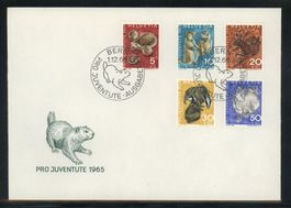 1965, FDC, Pro Juventute