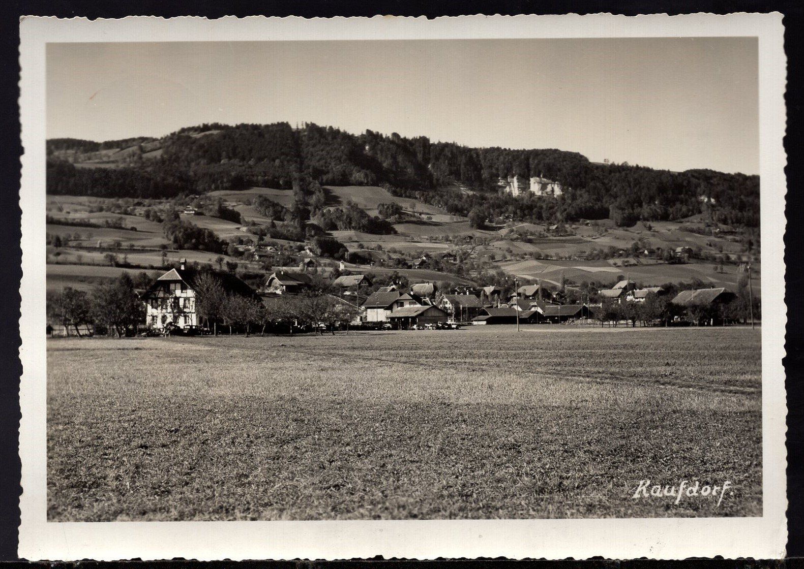 Cartes postales: Kaufdorf   Blick aus Dorf – D'occasion à Aarau par kufi44
