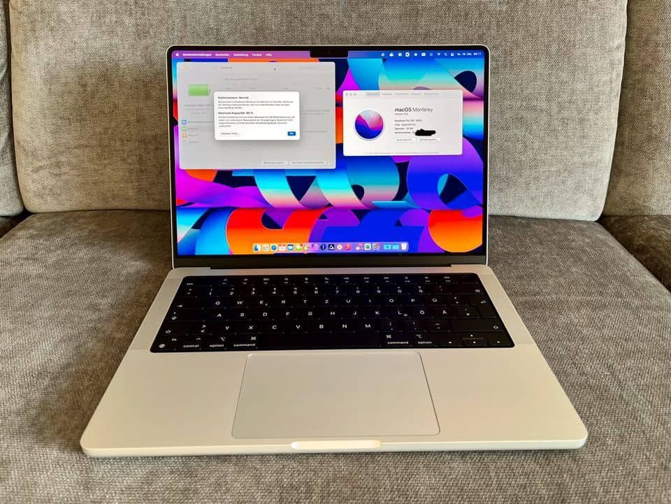 MacBook Pro 14, M1 Pro 10/16 Core, 32 GB RAM | Kaufen auf Ricardo