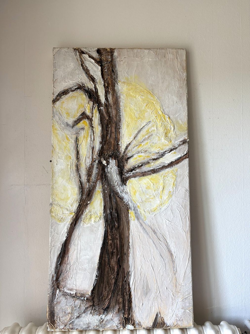 Gemälde: Baum Abstrakt moderne Bild Signiert – Gebraucht aus Zürich von Nofelet31