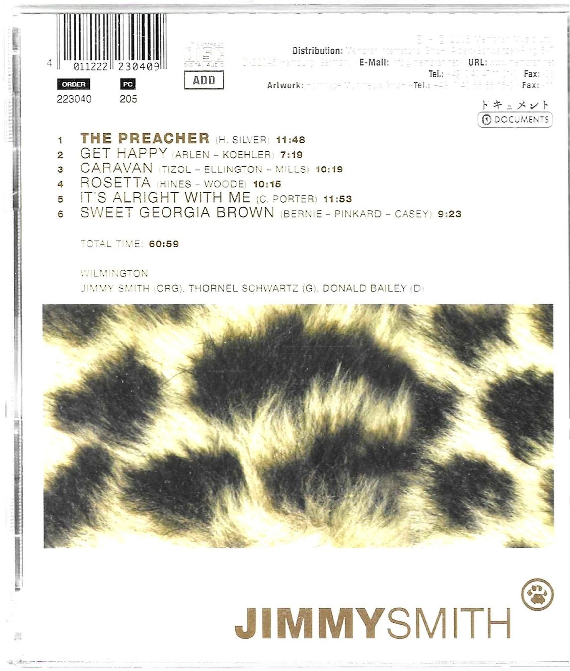 CD: Jimmy Smith - The Preacher – Usato da Savagnier venduto da Ne2065 1