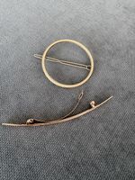 Haarschmuck Set goldfarben zwei Klammern Top Zustand ✨