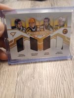 Eishockey Karte Quad Relics Stick 1/5 SC Bern limitiert