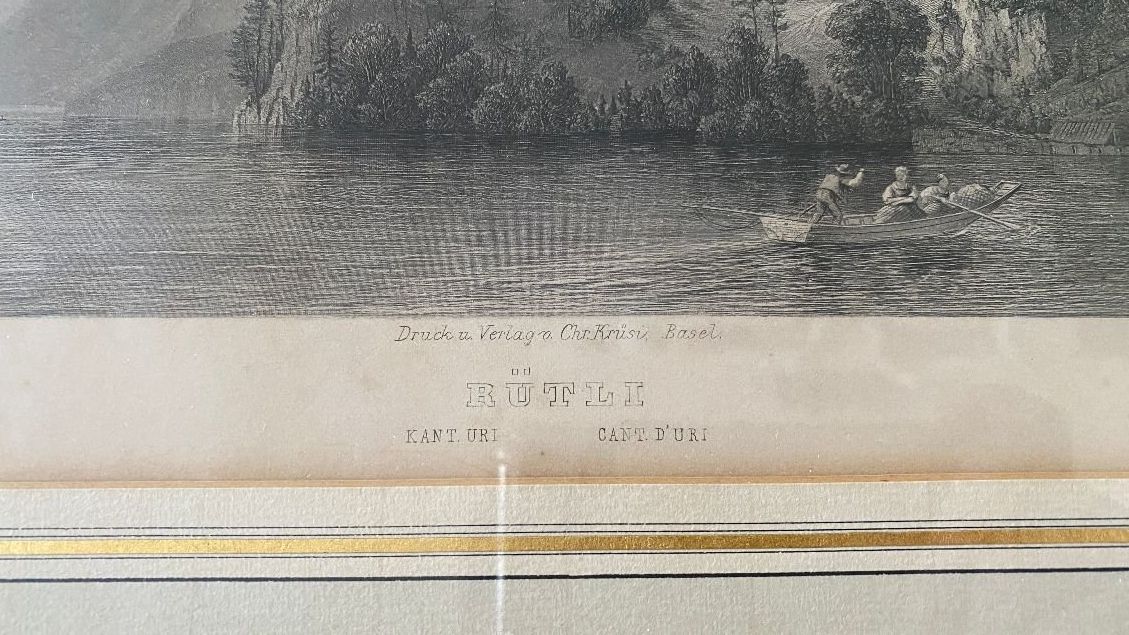 Stiche: Historischer Stich Rütli/Uri – Gebraucht aus Münchenbuchsee von sparky_777 2