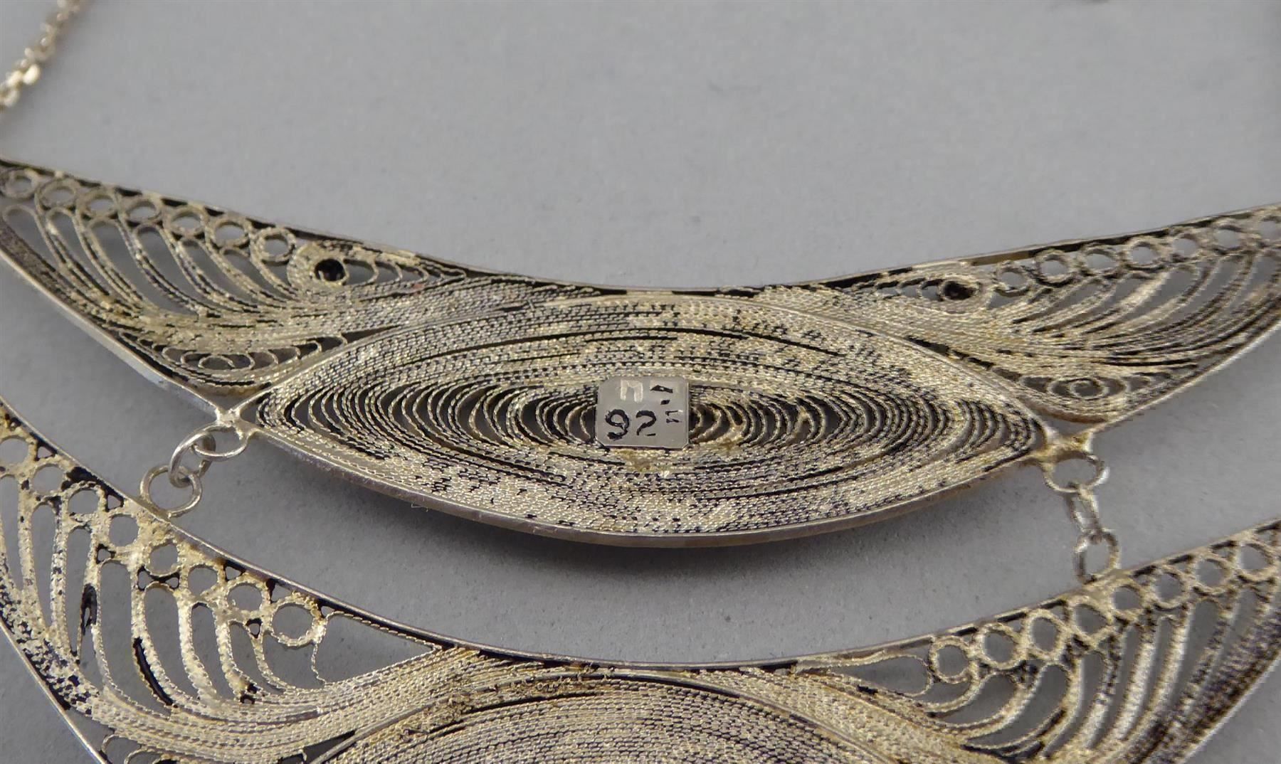 Catenine: Filigranes Collier / Halskette Silber – Usato da Muri AG venduto da Lineli2020 2
