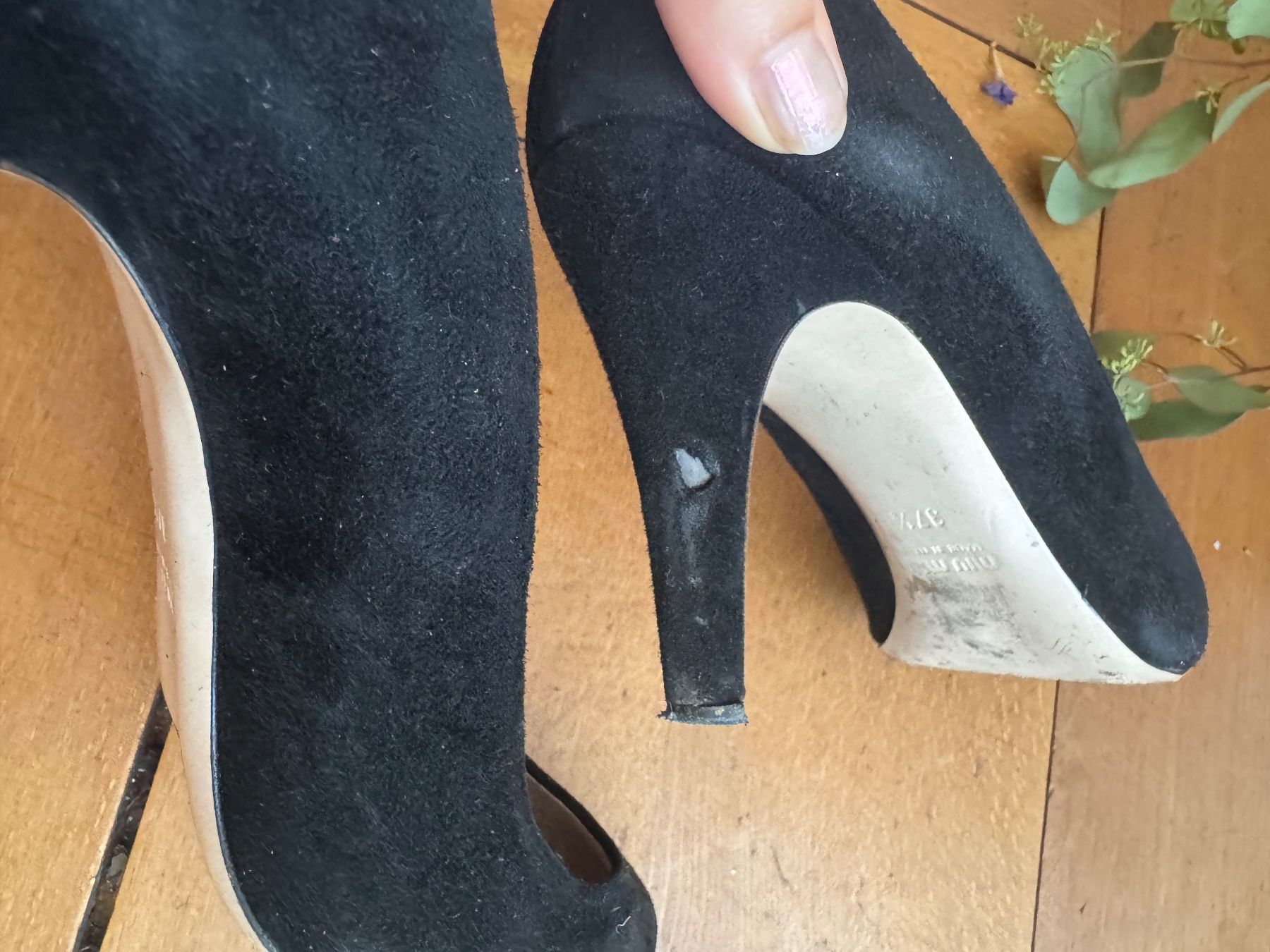 Miu Miu Scarpe da donna: Miu Miu (Prada )Wildleder Pumps Gr. 37,5 – Usato da Bern venduto da Velvetmoon 5