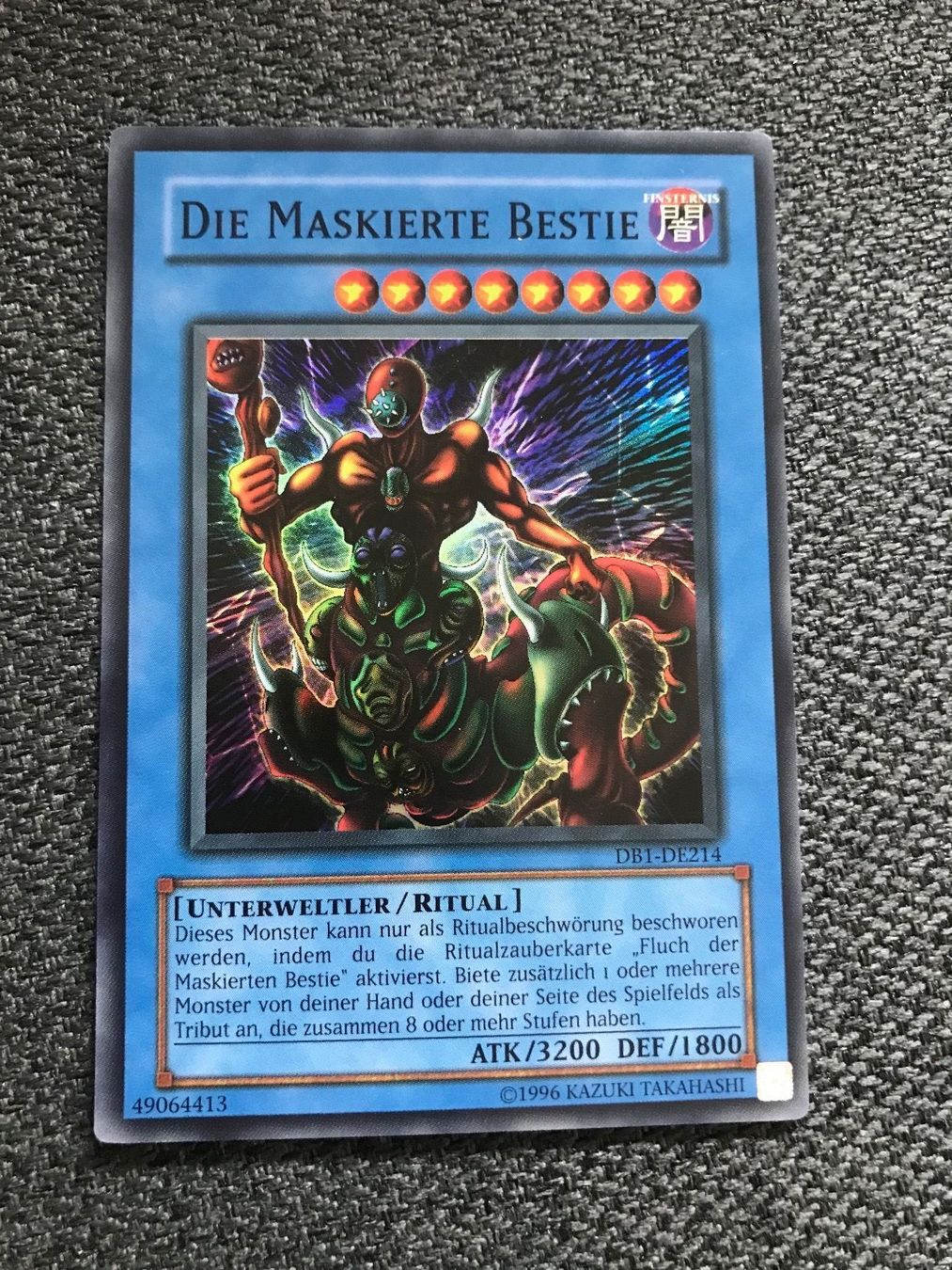 Cartoline: Die maskierte Bestie DB1-DE214 – Usato da Gossau SG venduto da schlitzerdemon