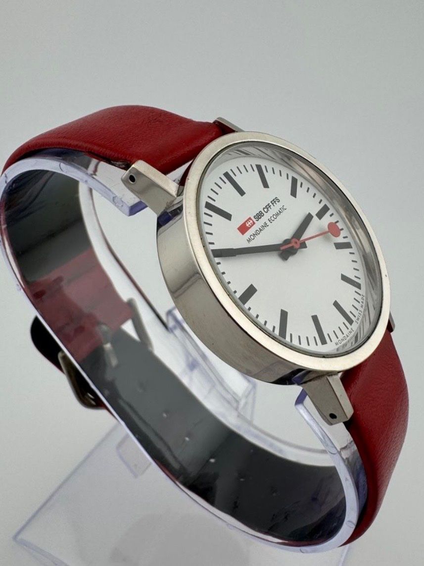 Mondaine Montres: Swiss Automatic Mondaine SBB EcoMatic Armbanduhr – D'occasion à Küsnacht ZH par PreLovedLuxury 3