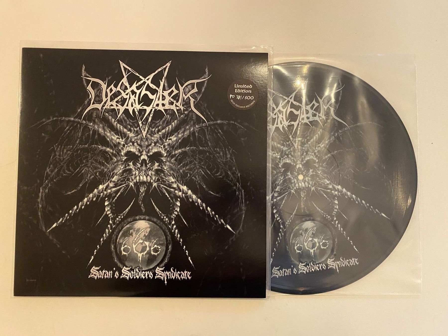 Dischi in vinile: DESASTER - BLACKENED THRASH METAL - PD Satan's – Nuovo (secondo la descrizione) da Egg b. Zürich venduto da superman1975
