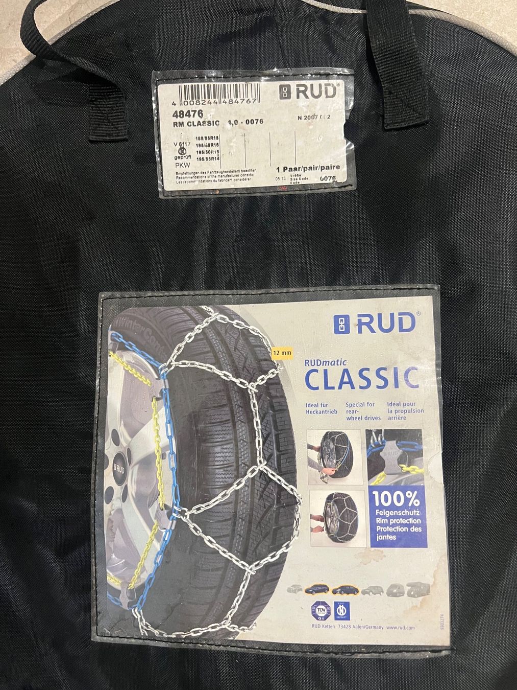 Rud Schneeketten: Schneeketten RUDmatic Classic – Neu (gemäss Beschreibung) aus Beinwil am See von ellen91
