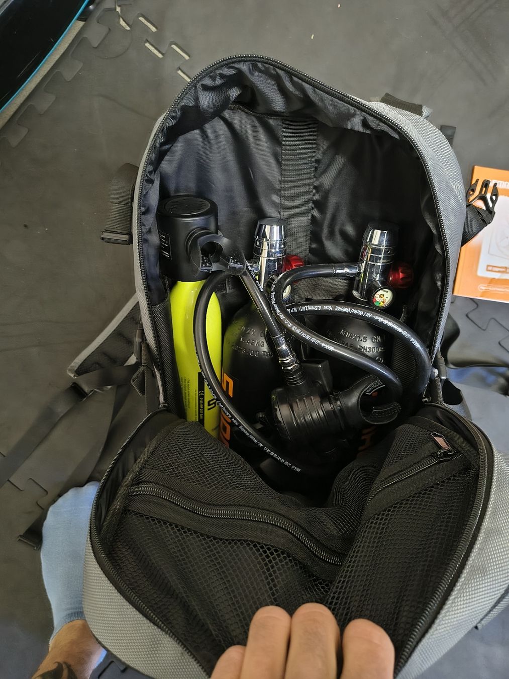 Bombole da sub: Tauchflaschen Set mit Kompressor von Smaco – Nuovo (secondo la descrizione) da Weinfelden venduto da RoMeyer 1