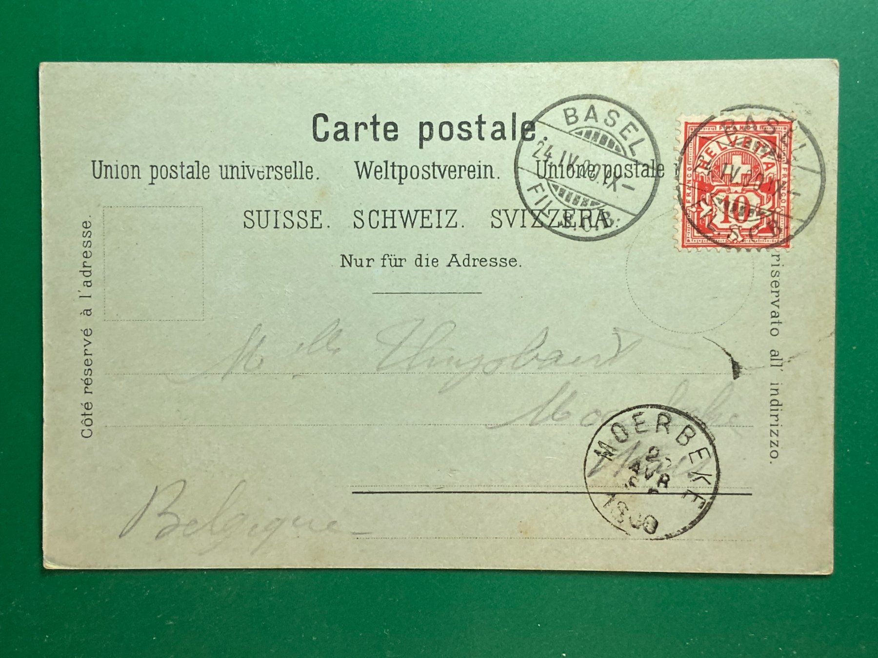 Cartes postales: Gruss aus Basel – D'occasion à Steg VS par danwer74 1