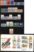 1958-1960 Italien + FDC **/*/°