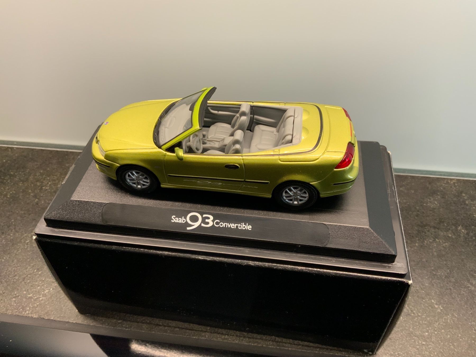 Saab Modellini d'auto: SAAB 93 CABRIOLET – Nuovo e nell'imballaggio originale da Erlenbach im Simmental venduto da Model_box 6