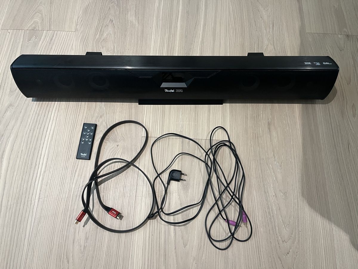 Teufel Home cinéma: Teufel Set Cinebar inkl Subwoofer – D'occasion à Meilen par Blumenmeer86