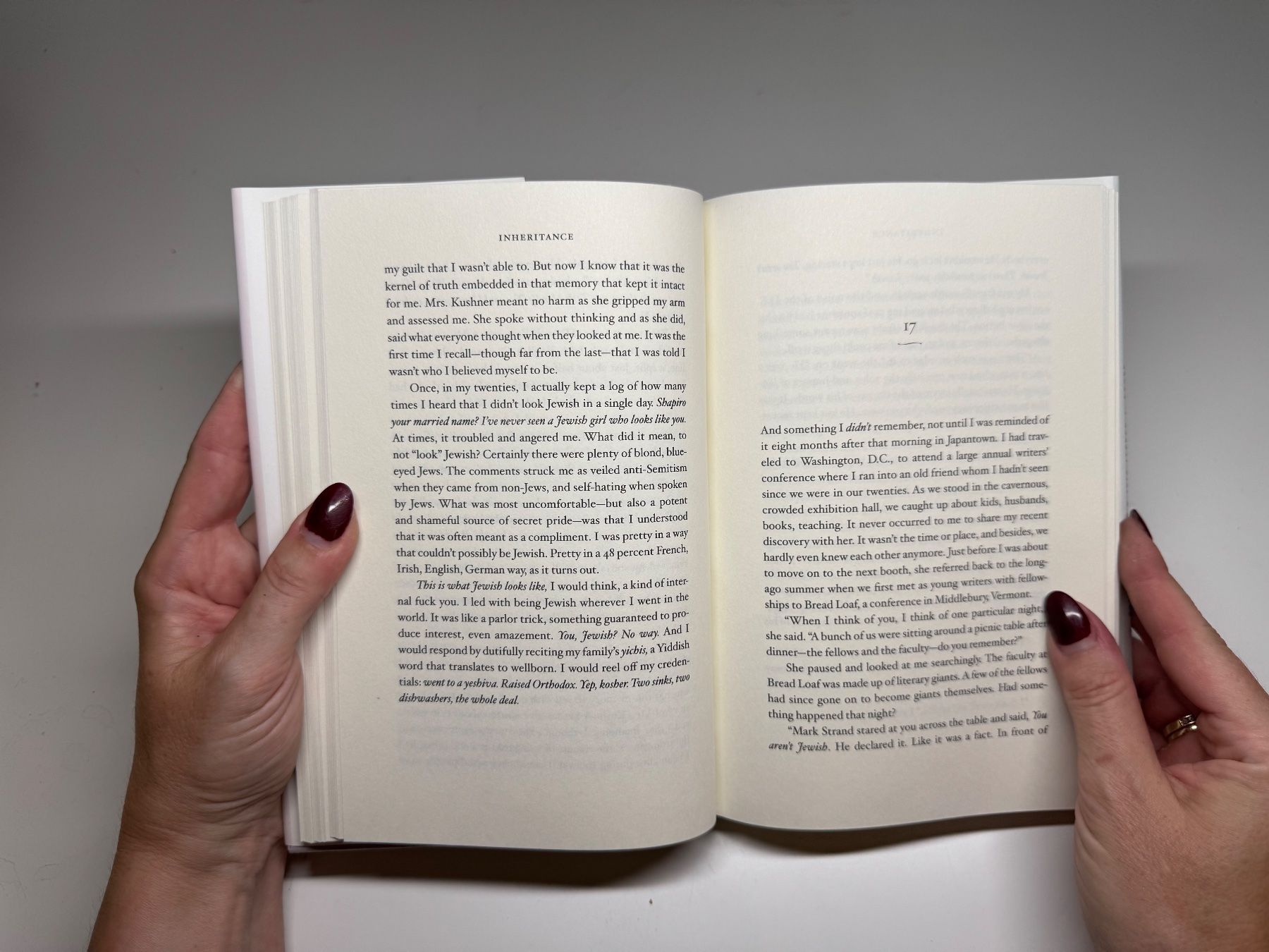 Libri: NOVEL: Dani Shapiro, Inheritance – Usato da Grosswangen venduto da English_books 4