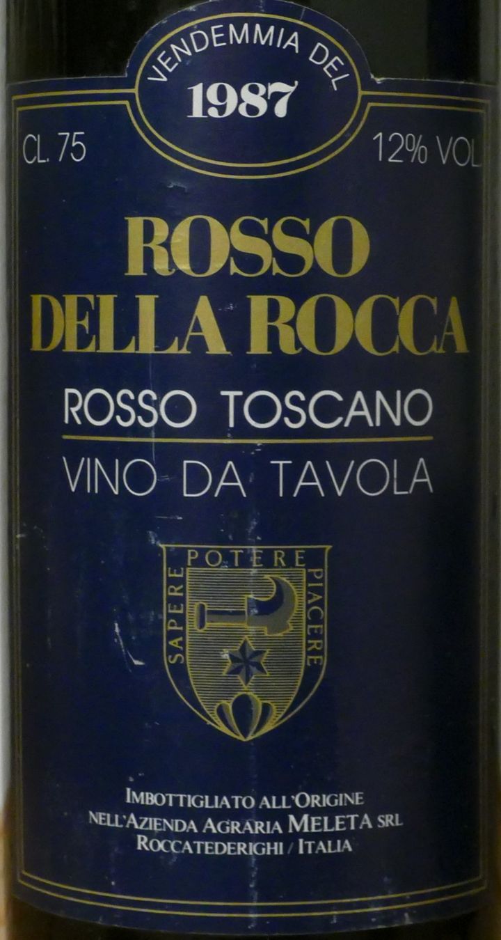 Vino: 2 Fl. Rosso della Rocco 1987 + Formulea 1998 – Nuovo (secondo la descrizione) da Hochdorf venduto da Sukram58 1