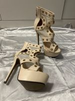 High Heels Plateau Sommer Stiefeletten gr 37 Neu