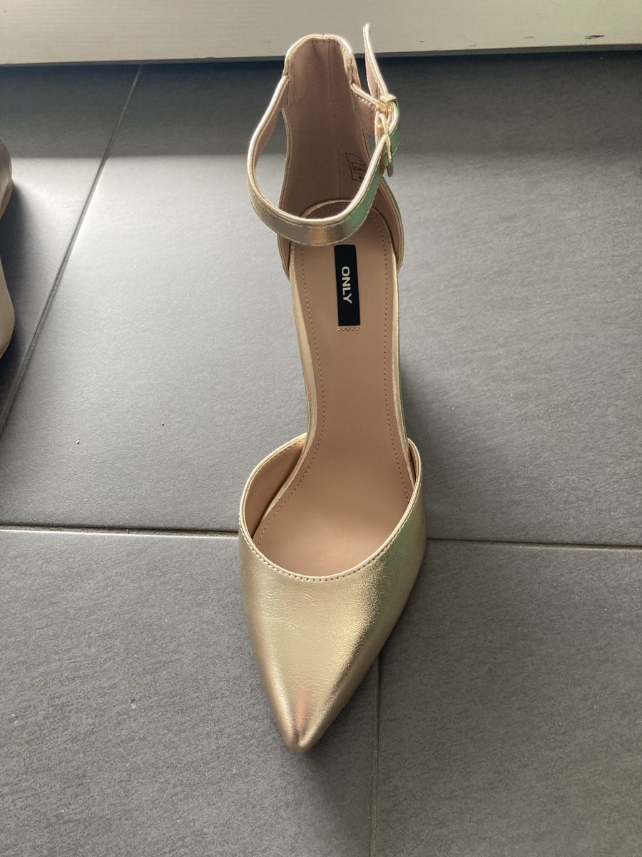 Only Scarpe da donna: Escarpins dorés ONLY, 39 – Nuovo e nell'imballaggio originale da Bremgarten b. Bern venduto da nathalie83 2