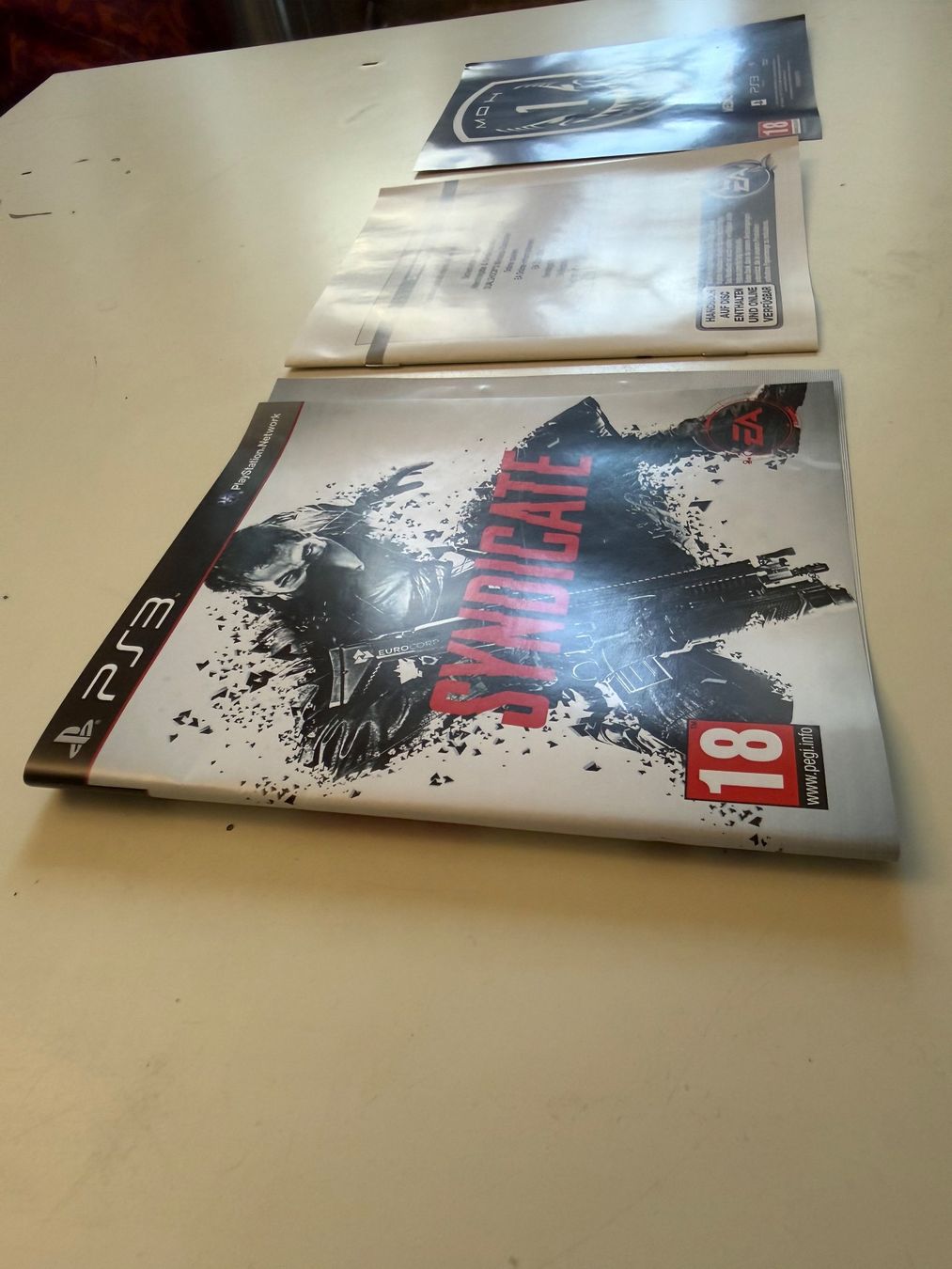Jeux: Hüllencover + Beilage zu PS3 Game SYNDICATE – D'occasion à Münsingen par Ganjam 1