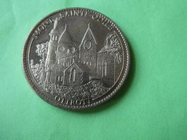 vergoldete Medaille 33 mm, Mont Saint Odile