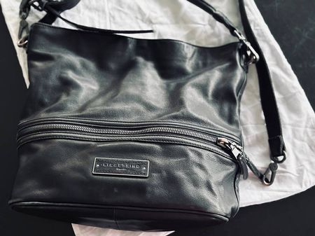 Liebeskind Ledertasche schwarz