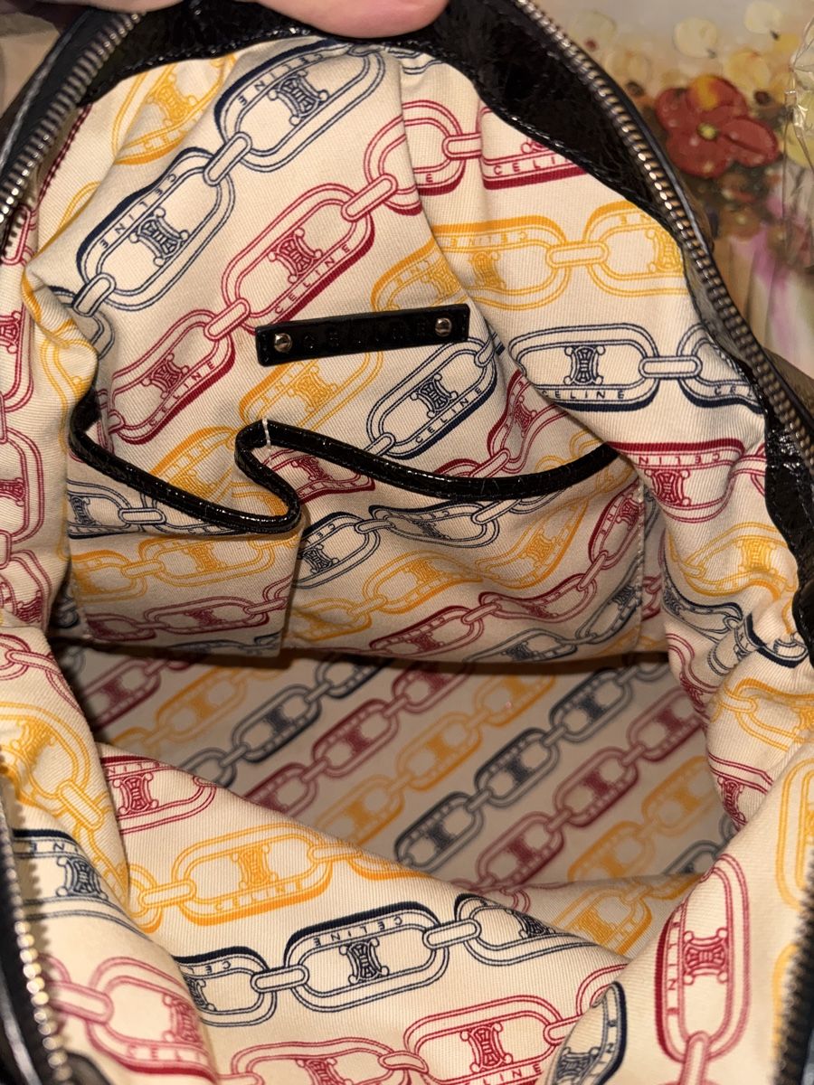 Celine Taschen für Damen: Authentic Celine Triomphe/Blazon logo plate handbag – Neu (gemäss Beschreibung) aus Bern von ele_dk77 6