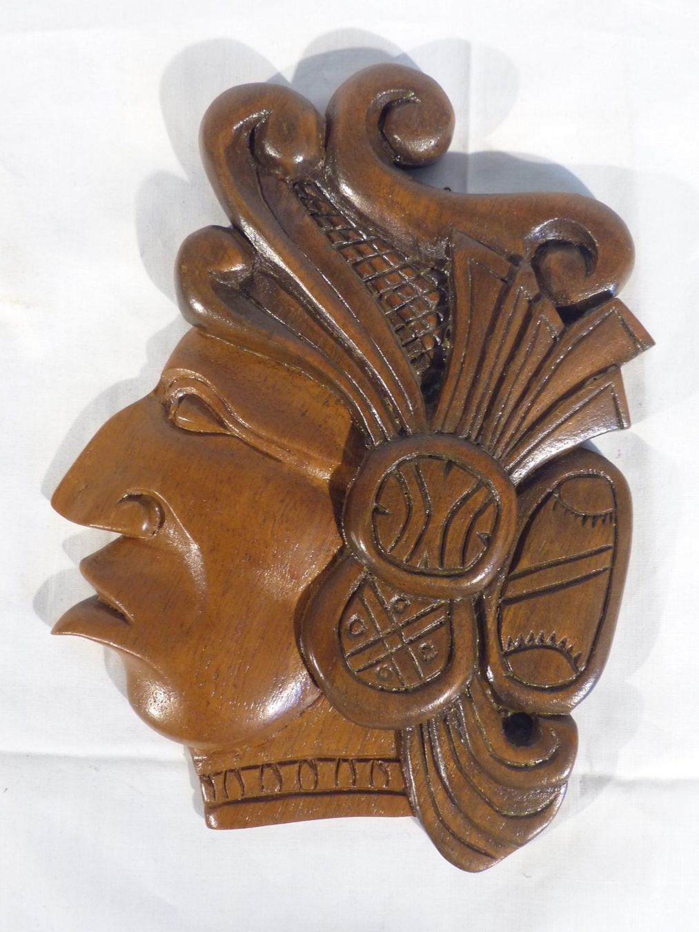 Foto & Immagini: 2  Maya-Indio Profil-Reliefwandbild – Nuovo (secondo la descrizione) da Zürich venduto da botschinski 3