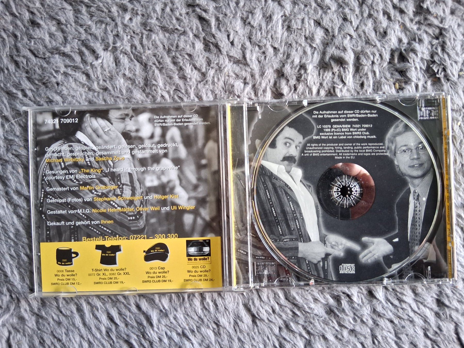 CD: FAHRE MEMPHIS        WODUWOLLE     CD – Usato da Wetzikon ZH venduto da Ramones01 2