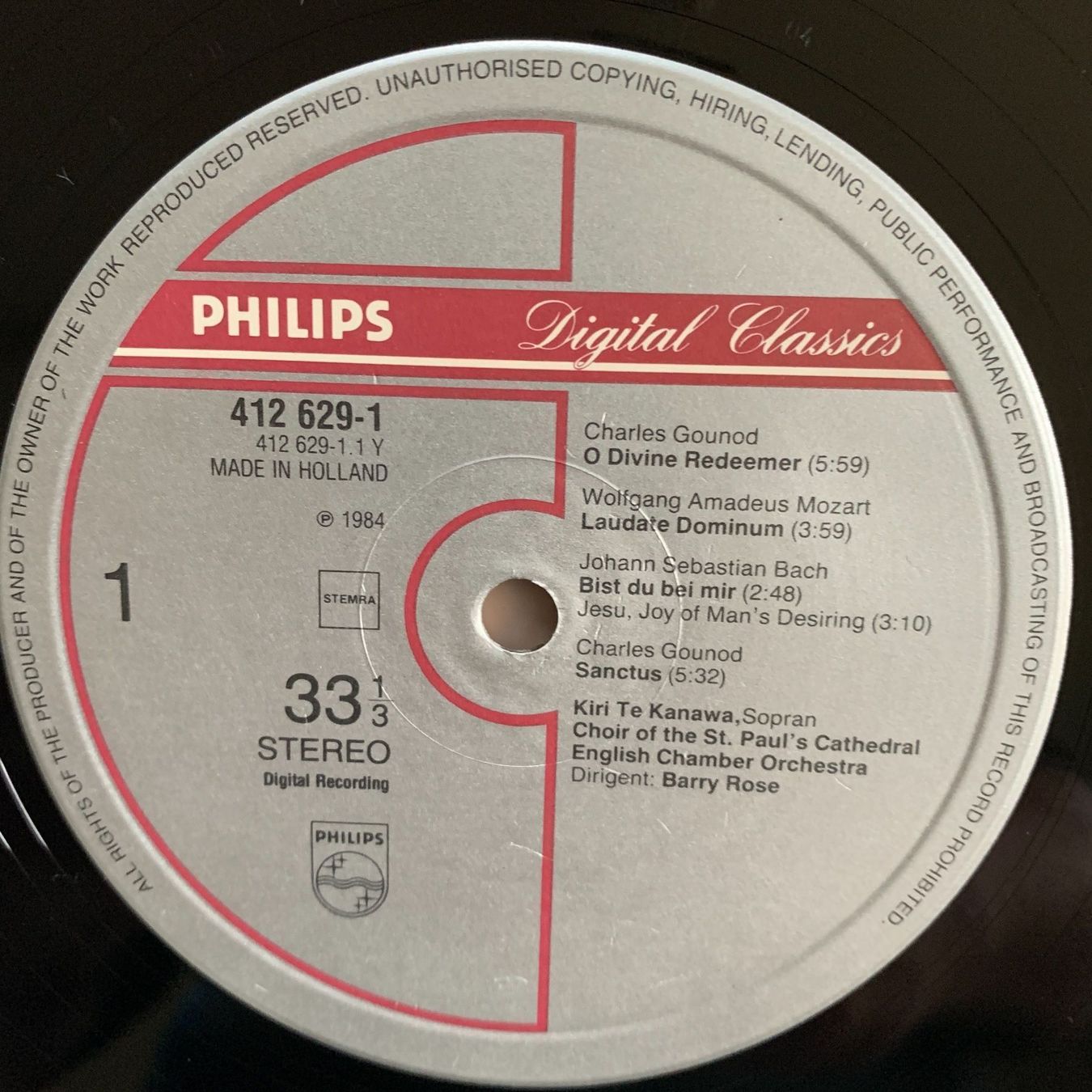 Dischi in vinile: Kiri Te Kanawa: Ave Maria – Usato da Stans venduto da Abukadnezar 2