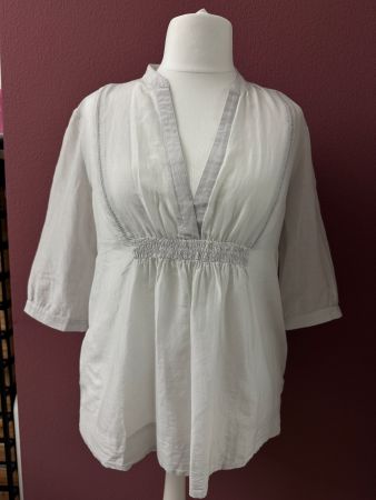 Leichte, luftige Bluse von Christian Berg Gr.42-44 gräulich