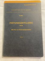 Schweizer Armee Festungsartillerie 10,5 cm Geschütze 1954