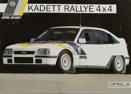 NEUWAGEN FLYER | OPEL KADETT E / GSi RALLYE 4X4 | AB 02.1986
