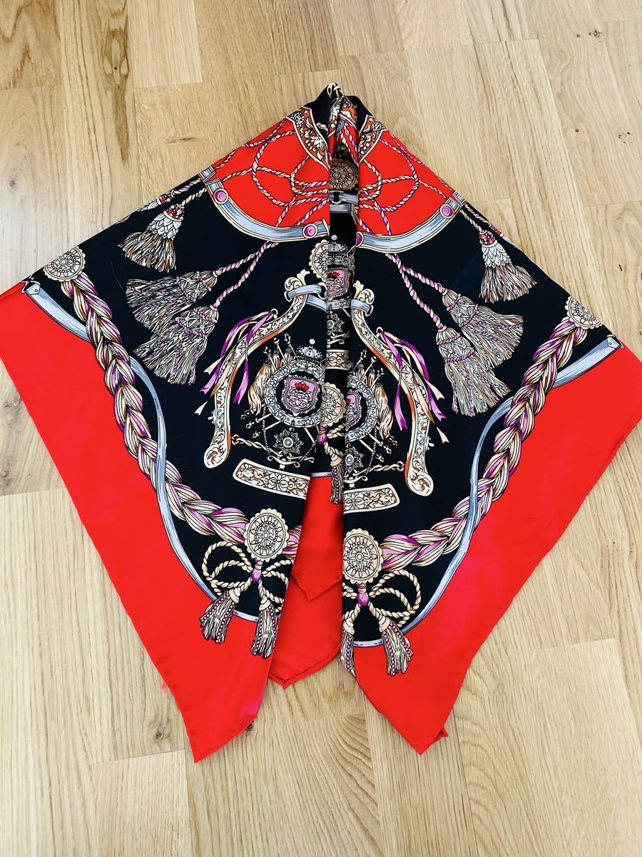 Foulards, Tücher & Schals: Foulard en soie – Neu (gemäss Beschreibung) aus Founex von etswang 1