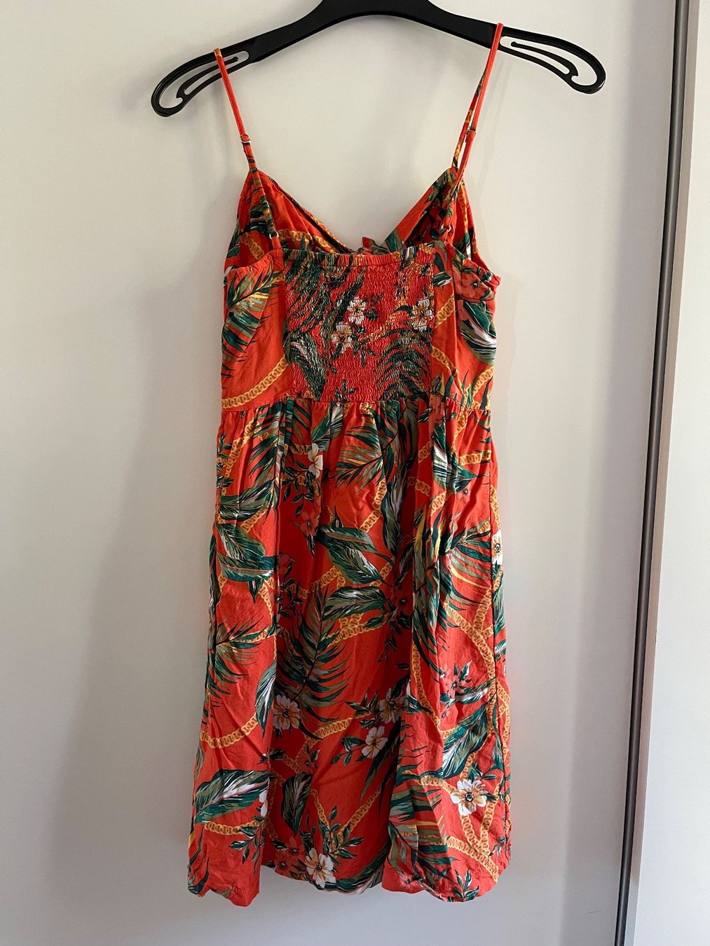 Kleider: Robe orange à motifs – Gebraucht aus Sion von edelweissse 1