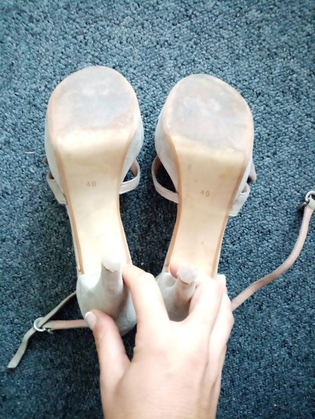 Scarpe da donna: Schuhe, Leder Sandalen Gr 40 – Usato da Schöfflisdorf venduto da nun_zr8r 4