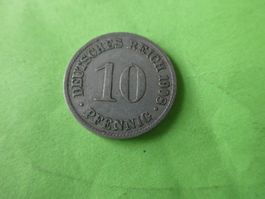 Dt. Reich 1908 D, 10 Pfennig
